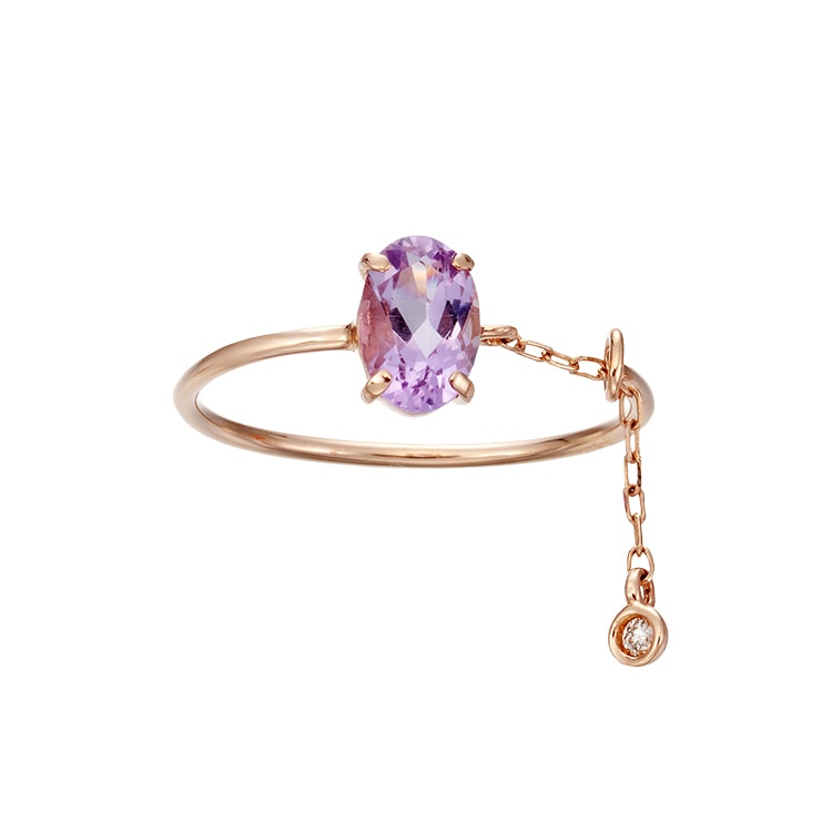 ピンキーアンドダイアン] PINKY&DIANNE 10金 リング ピンキーリング