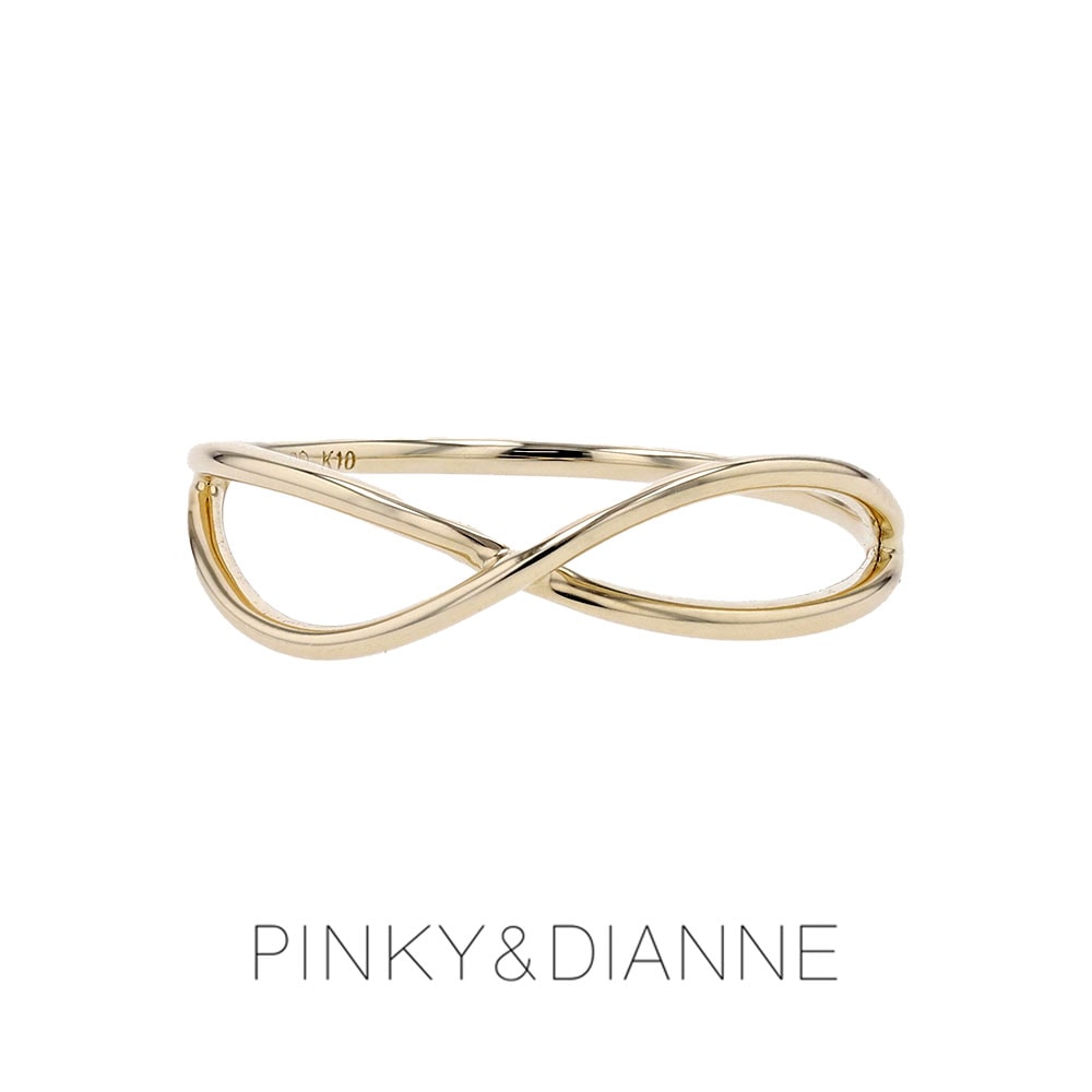 ピンキーアンドダイアン] PINKY&DIANNE 10金 リング K10イエロー