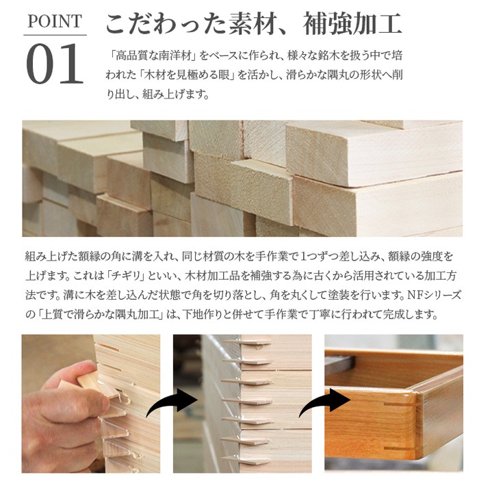 国産高級叙勲額 NF-J-2 勲記寸法：594×420mm用 叙勲勲章ケース収納型