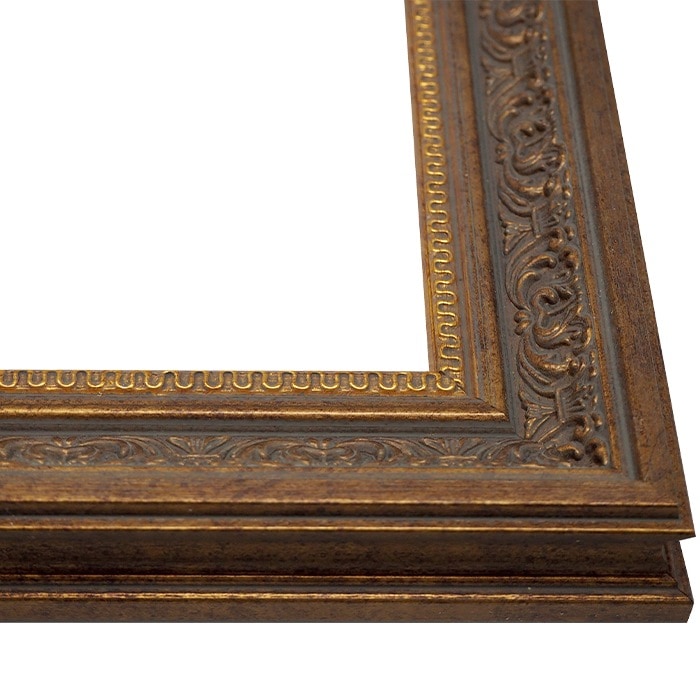 デッサン額縁 8203/アンティークゴールド A0（1189×841mm） 前面UV