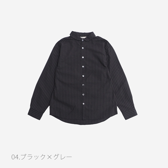 NARU(ナル) 50タイプライターストライプカプセルシャツ 656906 | NEW