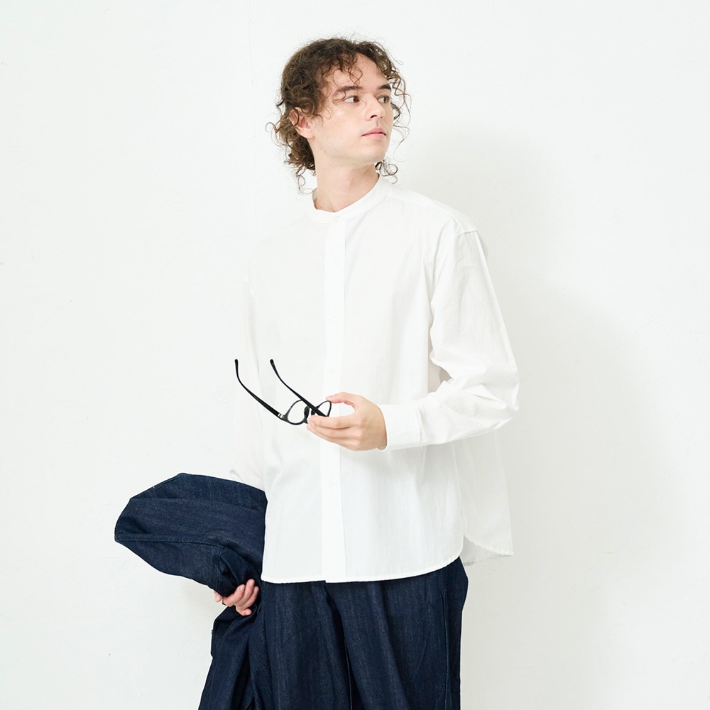 NARU(ナル) 近江晒50ブロード オールデイズシャツ 661935 | TOPS