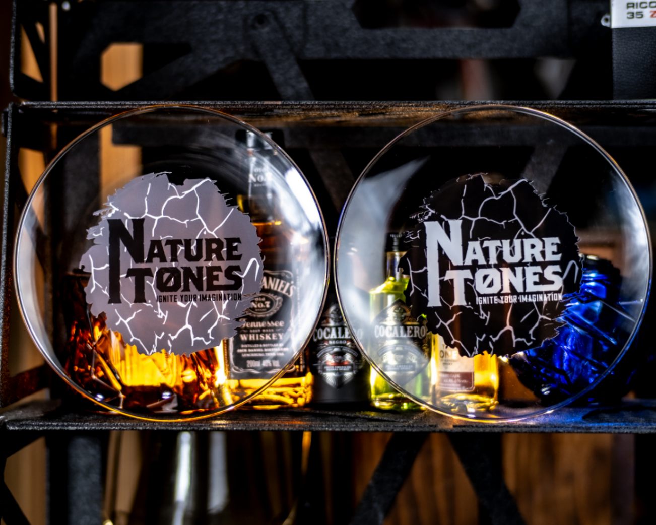 IGNITE LOGO】ACRYLIC SAUCER :Naturetones(ネイチャートーンズ)