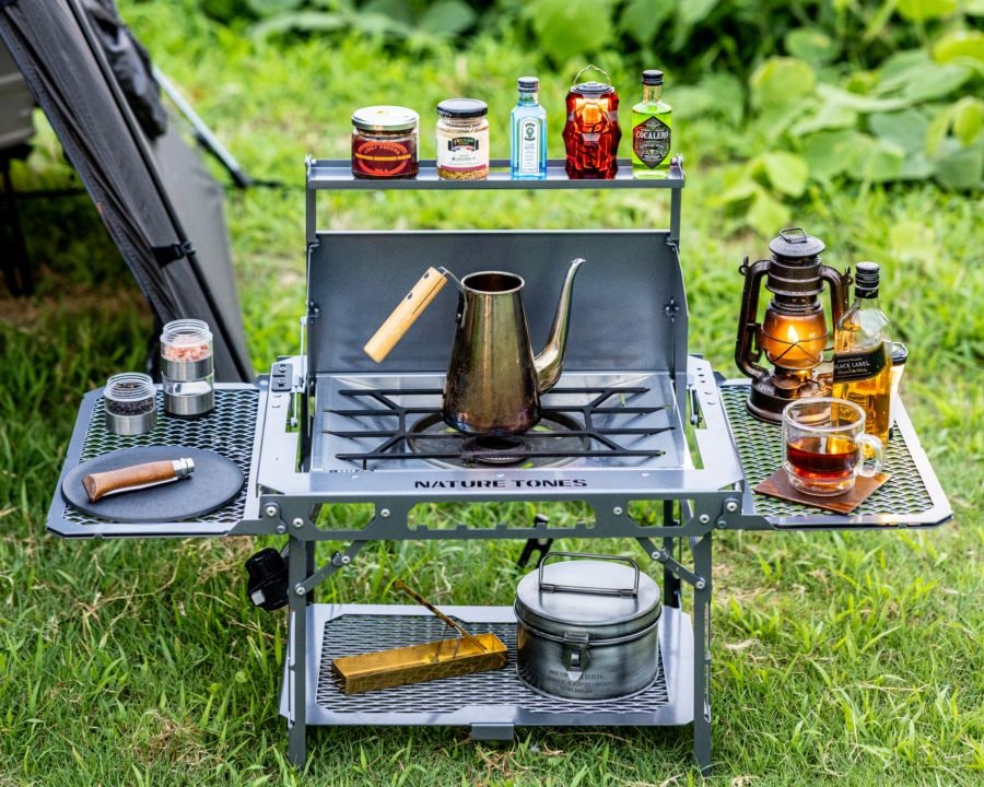 naturetones ネイチャートーンズ　カーチステーブル THE CURTIS TABLE:アウトドアテーブル:Naturetones(ネイチャートーンズ)