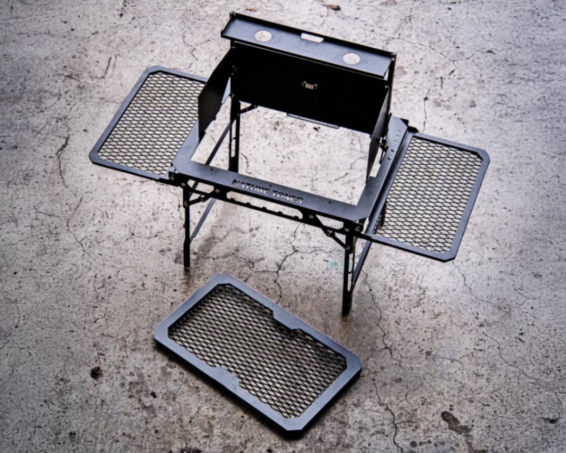 アウトドアテーブル : OUTDOOR TABLE : Nature tones