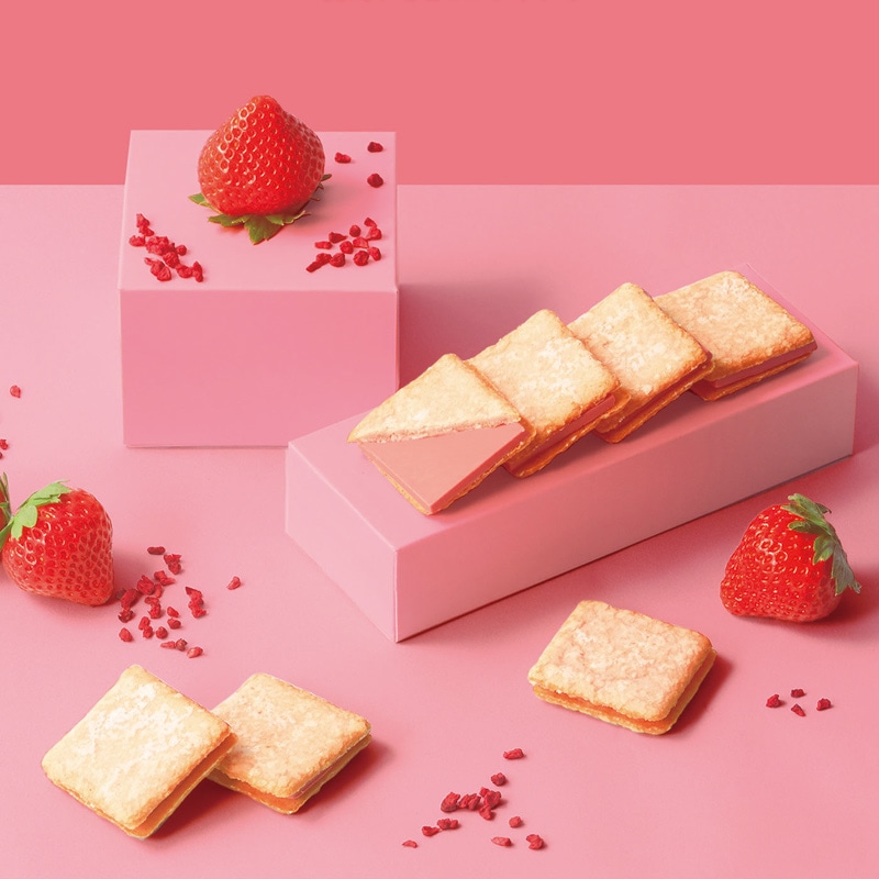 BERRY CUTE！長崎苺ラングドシャ 5個入 | 郷土菓子・その他,九州銘菓