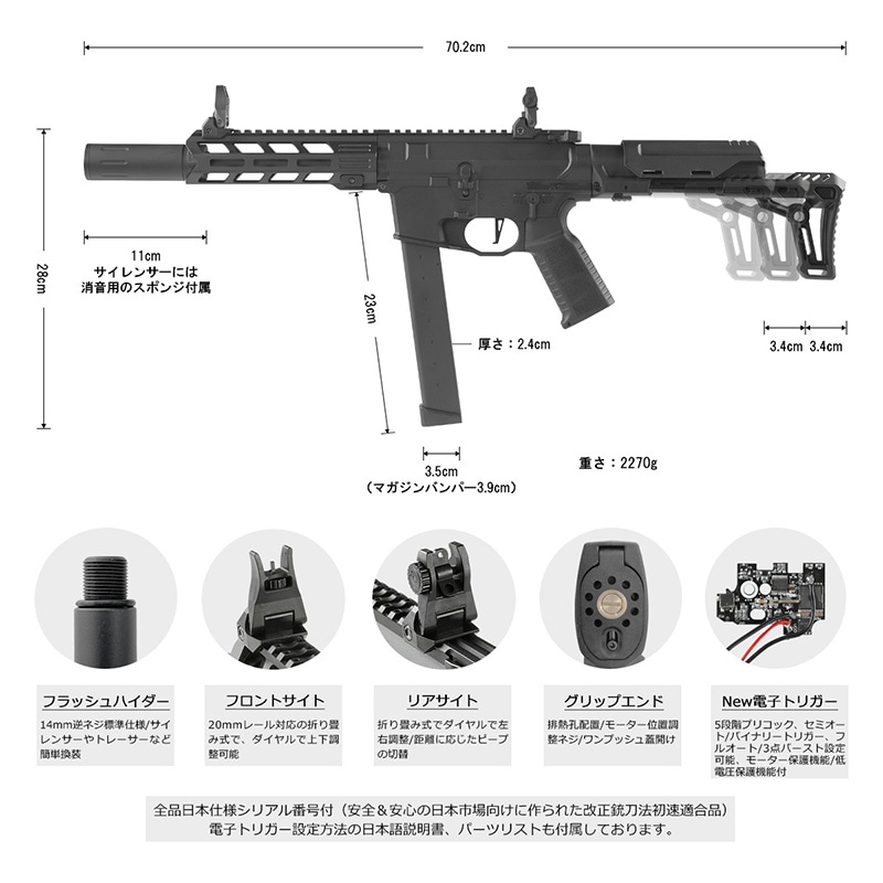 48Hセール】HTGベーシック スマートPCC カスタム TypeB【フルメタル