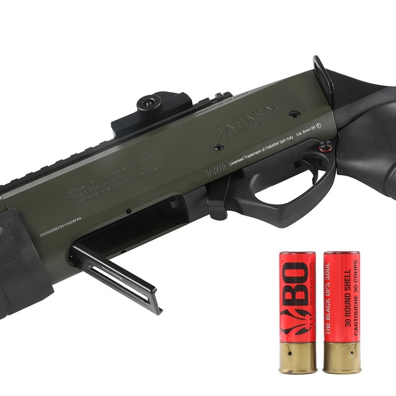 BO Manufacture FABARM STF/12 SHORT Tactical ガスショットガン Black