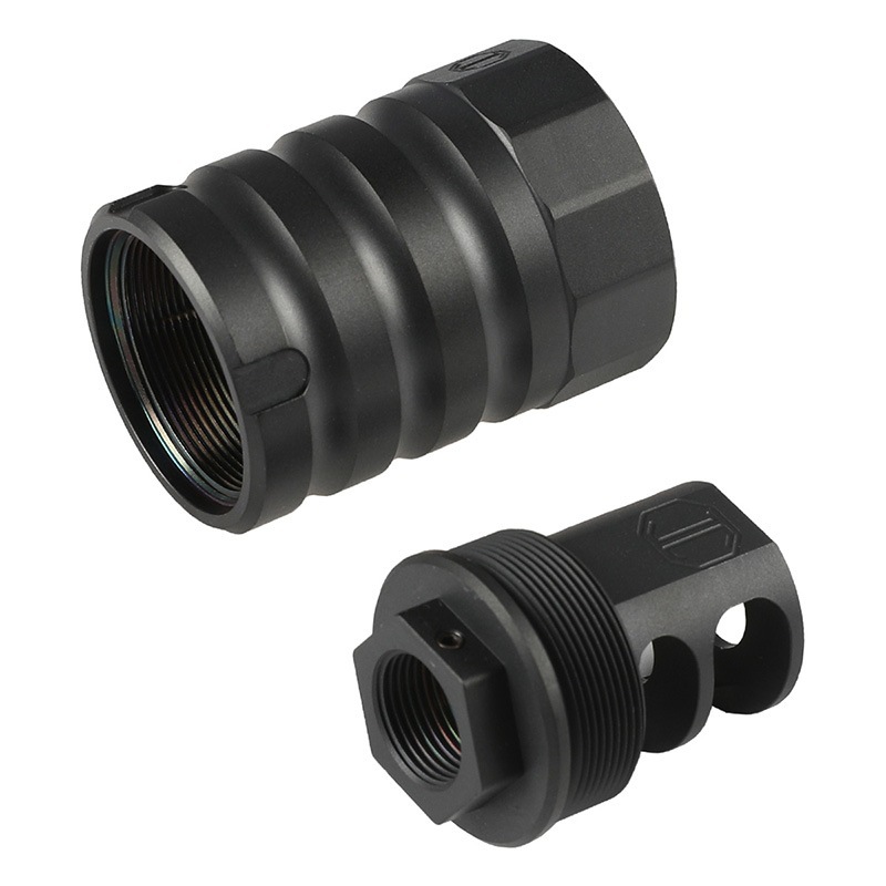 RGW JMAC X12タイプ フラッシュハイダー&ブラストシールド (14mm逆ネジ