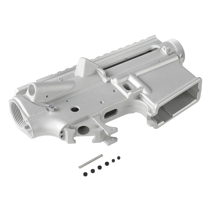 Zparts M4 強化リブ 鍛造レシーバー 無刻印 (SYSTEMA PTW M4/表面処理