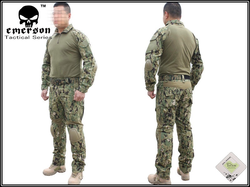 EMERSON CRYE コンバットタイプ 迷彩服 BDU AOR2 Mサイズ | サバゲー