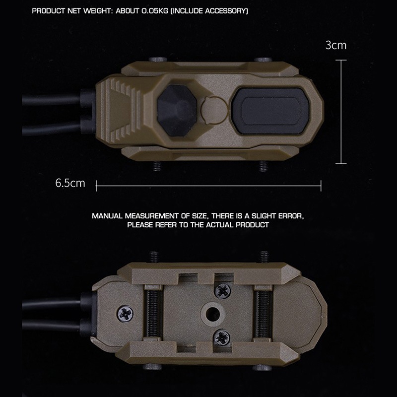 WoSporT Unity Tactical AXONスタイル デュアルスイッチ Crane Laser