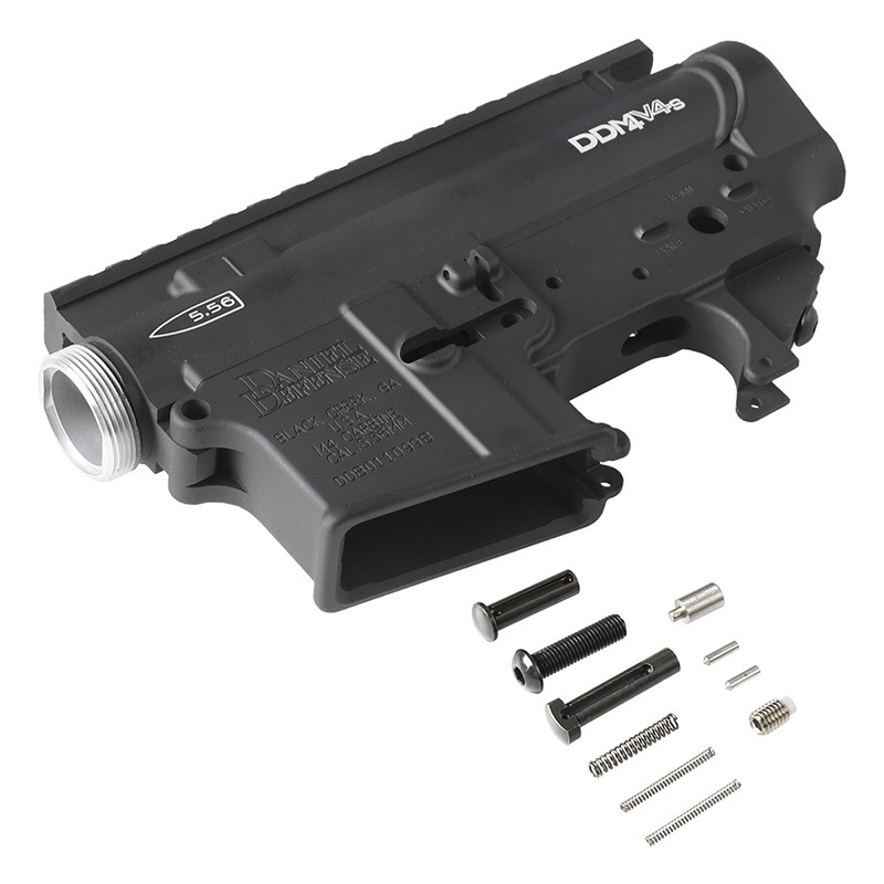 Airsoft Monster GHK M4用鍛造レシーバー (Daniel Defense刻印/セミ