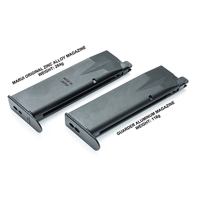 GUARDER ガーダー ライトウェイトアルミマガジン Black 東京マルイP226