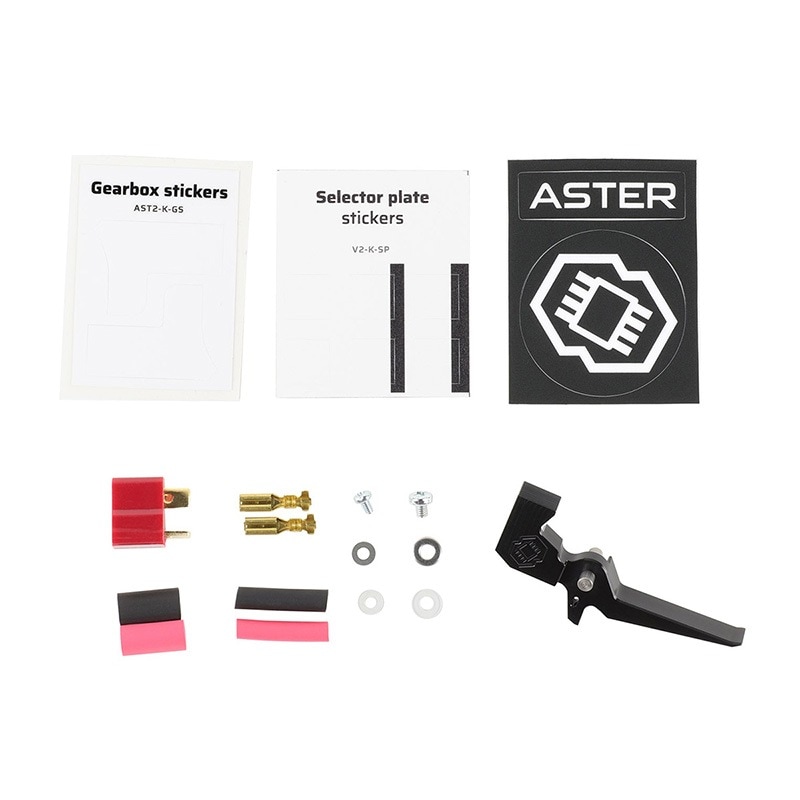 GATE ASTER SX Ver2メカボックス用 Expertモジュール 後方配線 電動