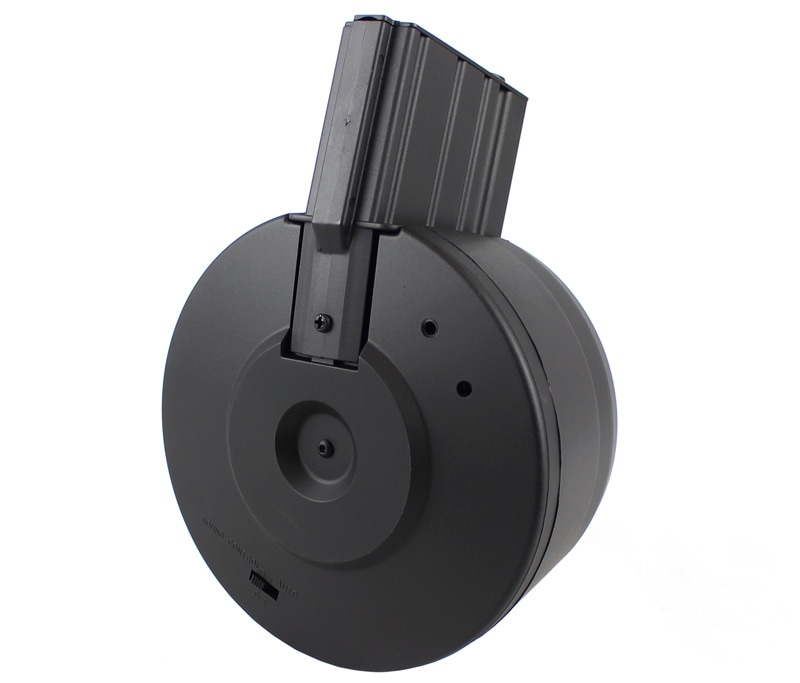 A&K SR25 2500連音感電動ドラムマガジン | エアガンパーツ,マガジン,M4