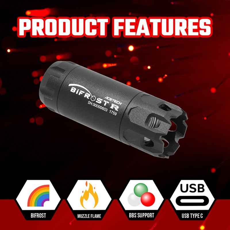 ACETECH Bifrost R レインボートレーサーユニット (レッド&グリーン