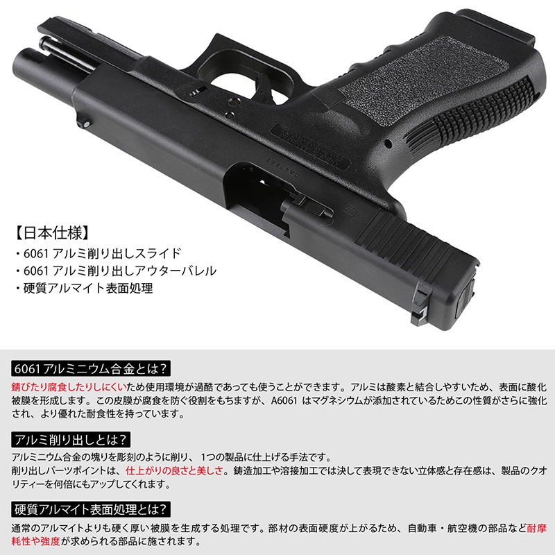 48Hセール】UMAREX/GHK G17/Glock17 グロック17 Gen3 ガスブローバック