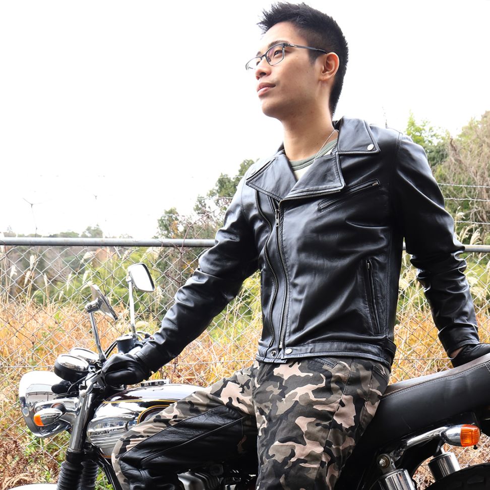 バイク シープレザージャケット[20SJ-8A] ウェア,メンズ,ジャケット