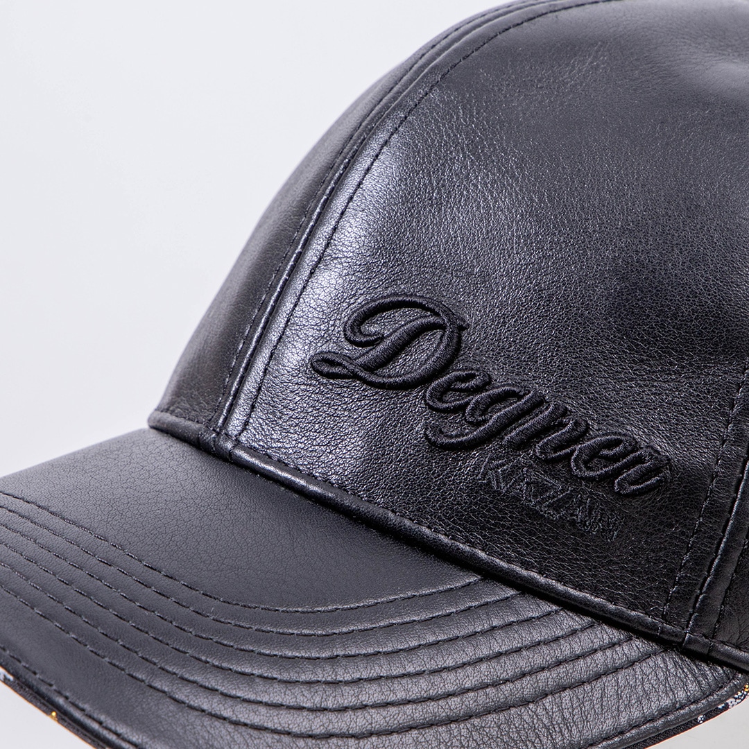 バイク [新柄登場/流水雪輪]花山レザーキャップ[CP-24K] ウェア