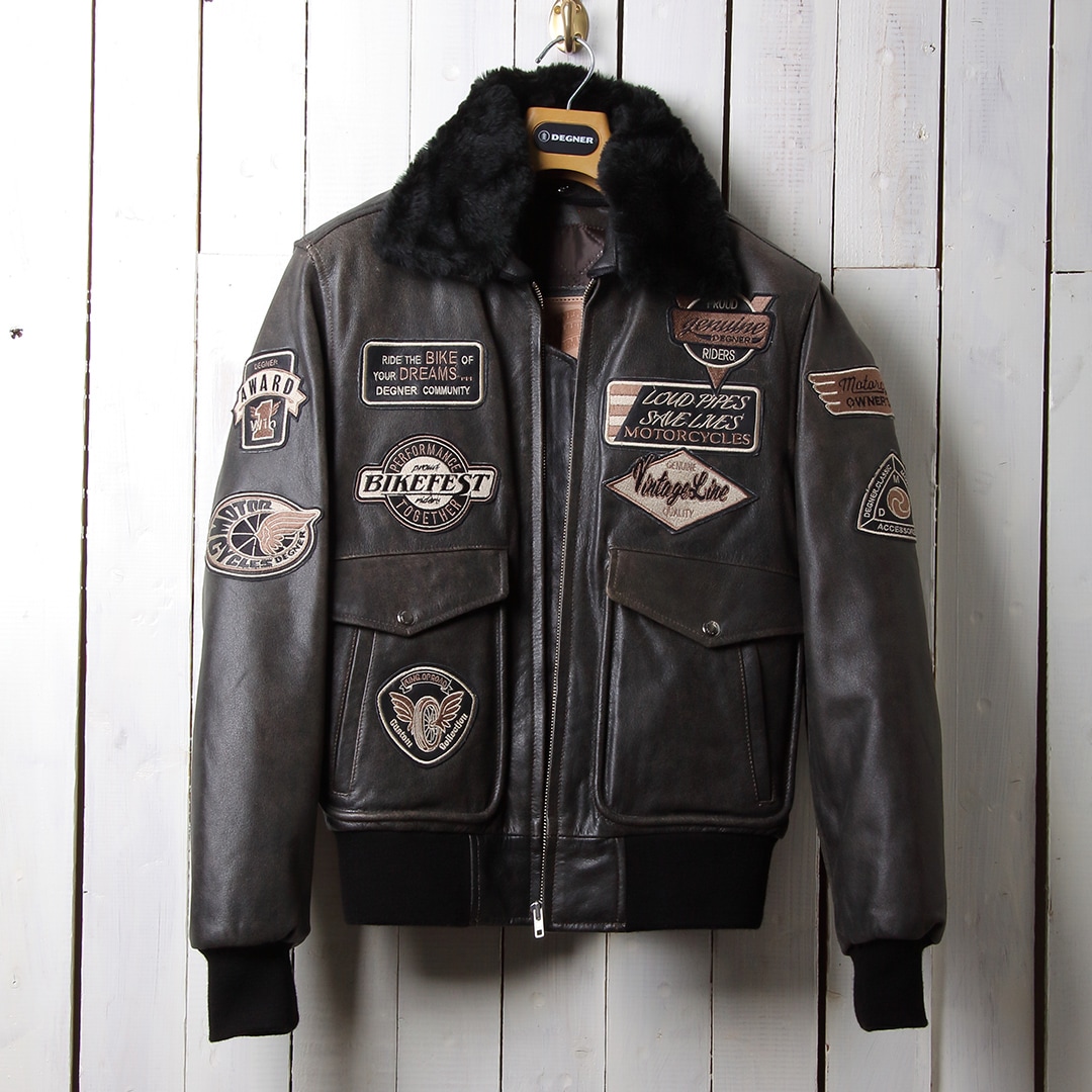 バイク ヴィンテージフライトレザージャケット[16WJ-10] ウェア,メンズ