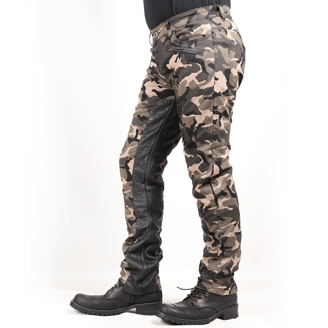 バイク 【カモフラージュ柄】メンズコットンパンツ[DP-32] ウェア