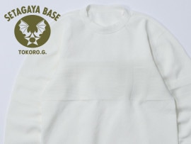 世田谷ベース コウモリエアフォース エイジングスウェット / ブラック