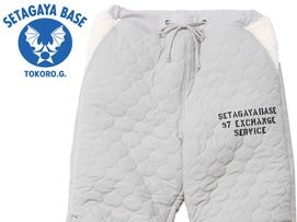 コットン ペインターパンツ オリーブ×ベージュ / 世田谷ベース | [NEW