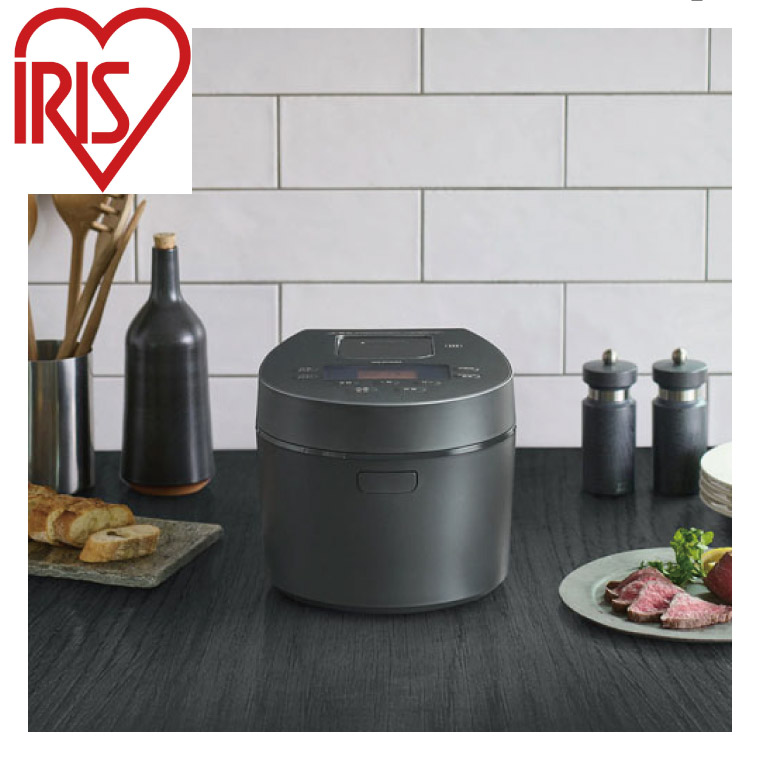 銘柄炊き IHジャー炊飯器 3合 アッシュ／RC-IL30-HA/アイリスオーヤマ