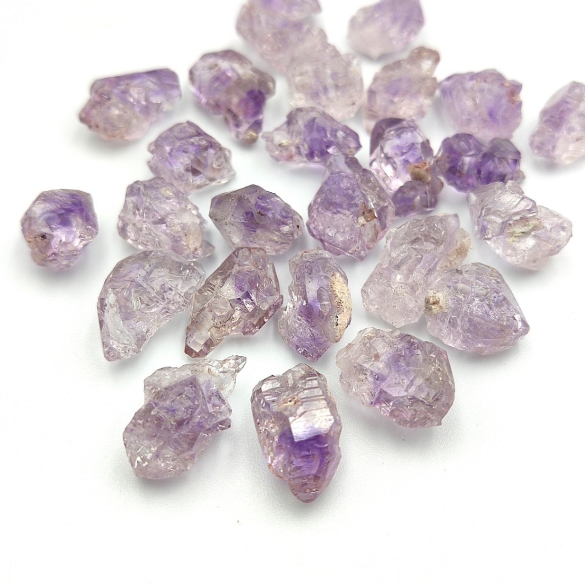 大人気なので追加！】希少！カルール産 アメジストエレスチャル原石 1