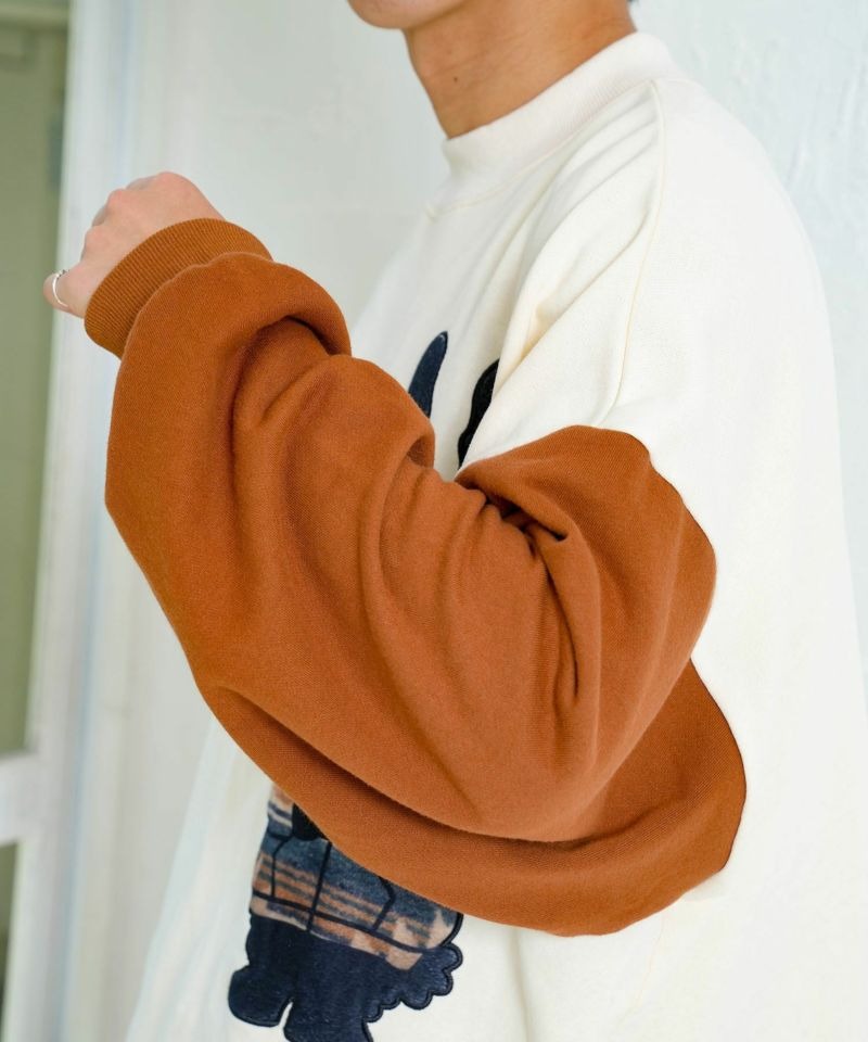 スカラーパリティー / 冬支度もけラビル配色プルオーバー | BRAND