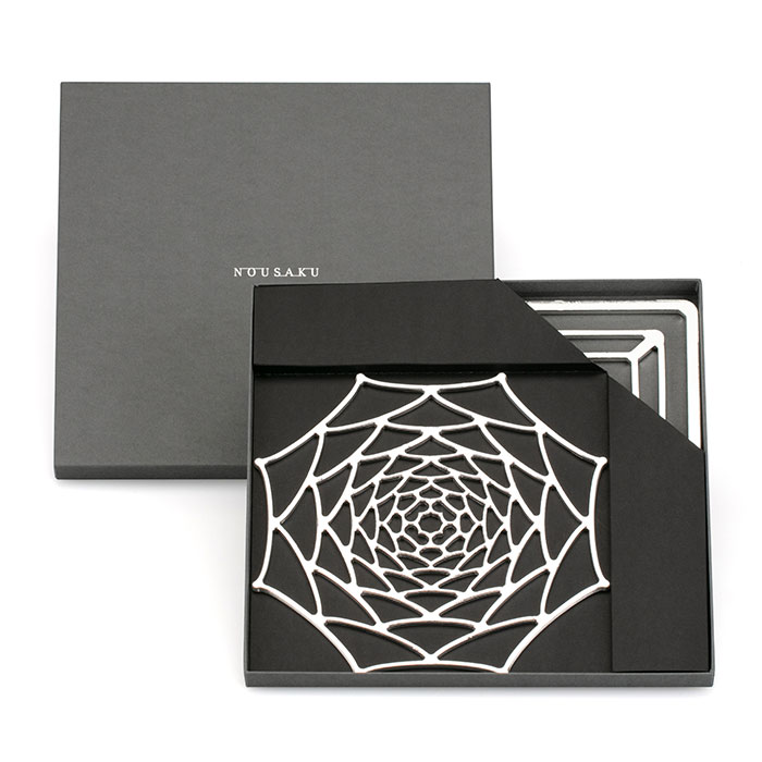 KAGO - スクエア - L & ダリア - Mセット｜錫製雑貨・酒器の通販は能作