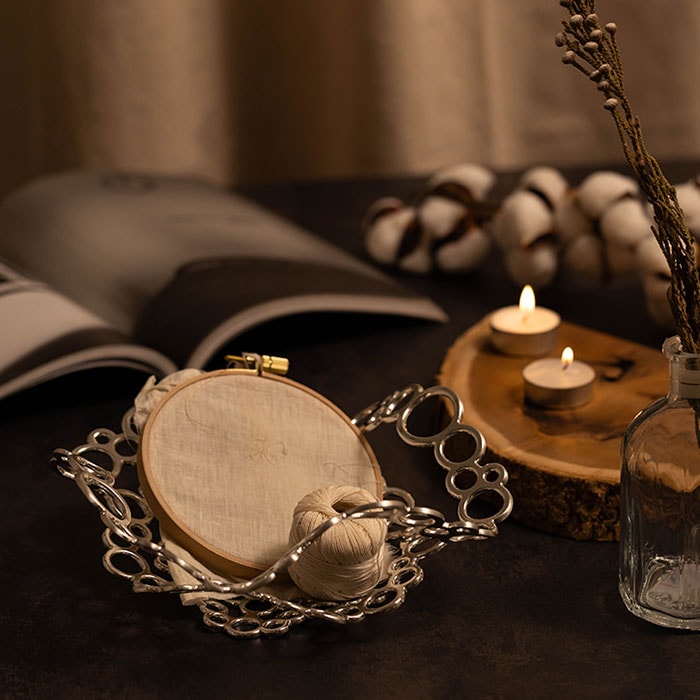 KAGO - スクエア - L｜錫製雑貨・酒器の通販は能作オンラインショップ