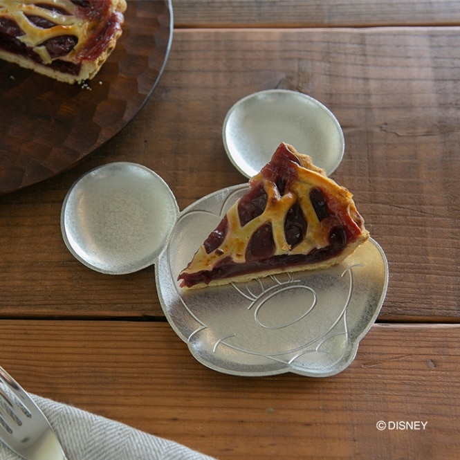 プレート - ミッキーマウス【ディズニーシリーズ】｜錫製雑貨・酒器の