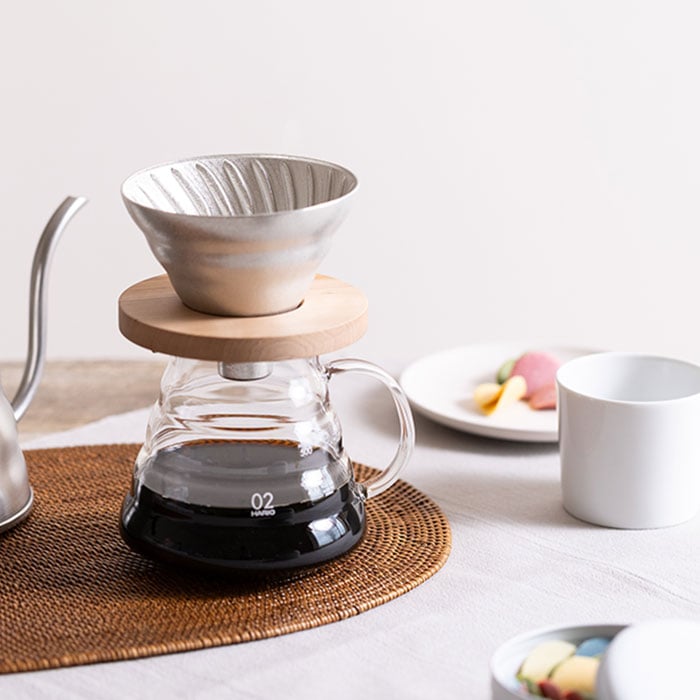 V60ドリッパー - SUZU - M｜錫製雑貨・酒器の通販は能作オンライン