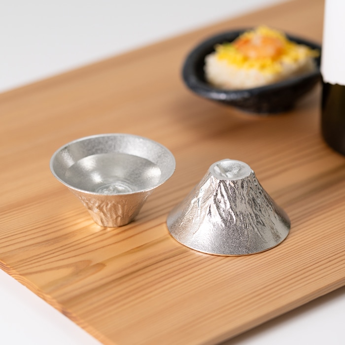 富士山 FUJIYAMA 2ヶセット｜錫製雑貨・酒器の通販は能作オンライン
