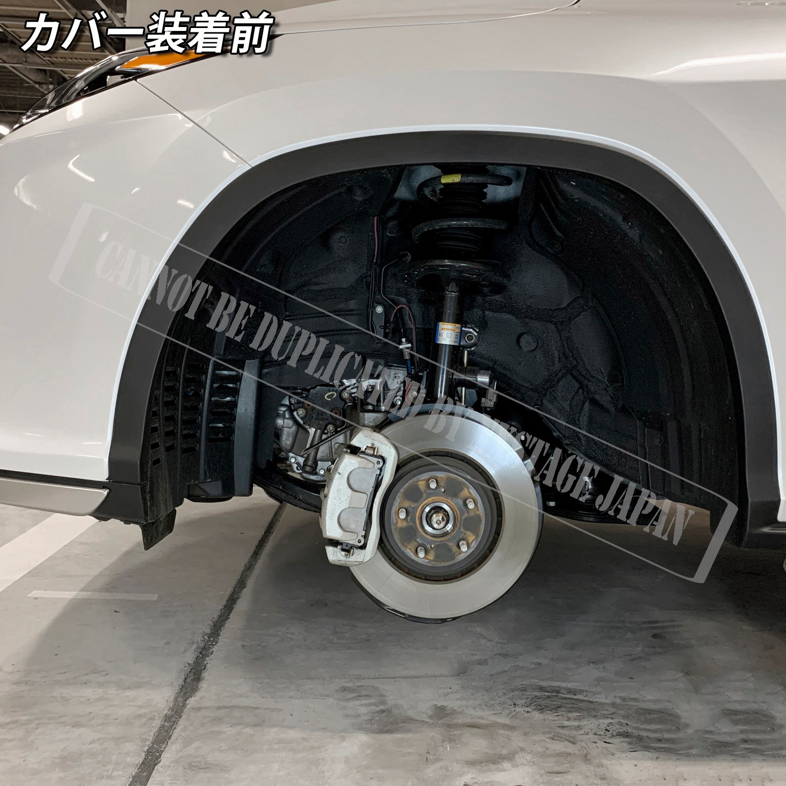 予約商品 レクサス車 RX20系用 高耐久金属製キャリパーカバーセット