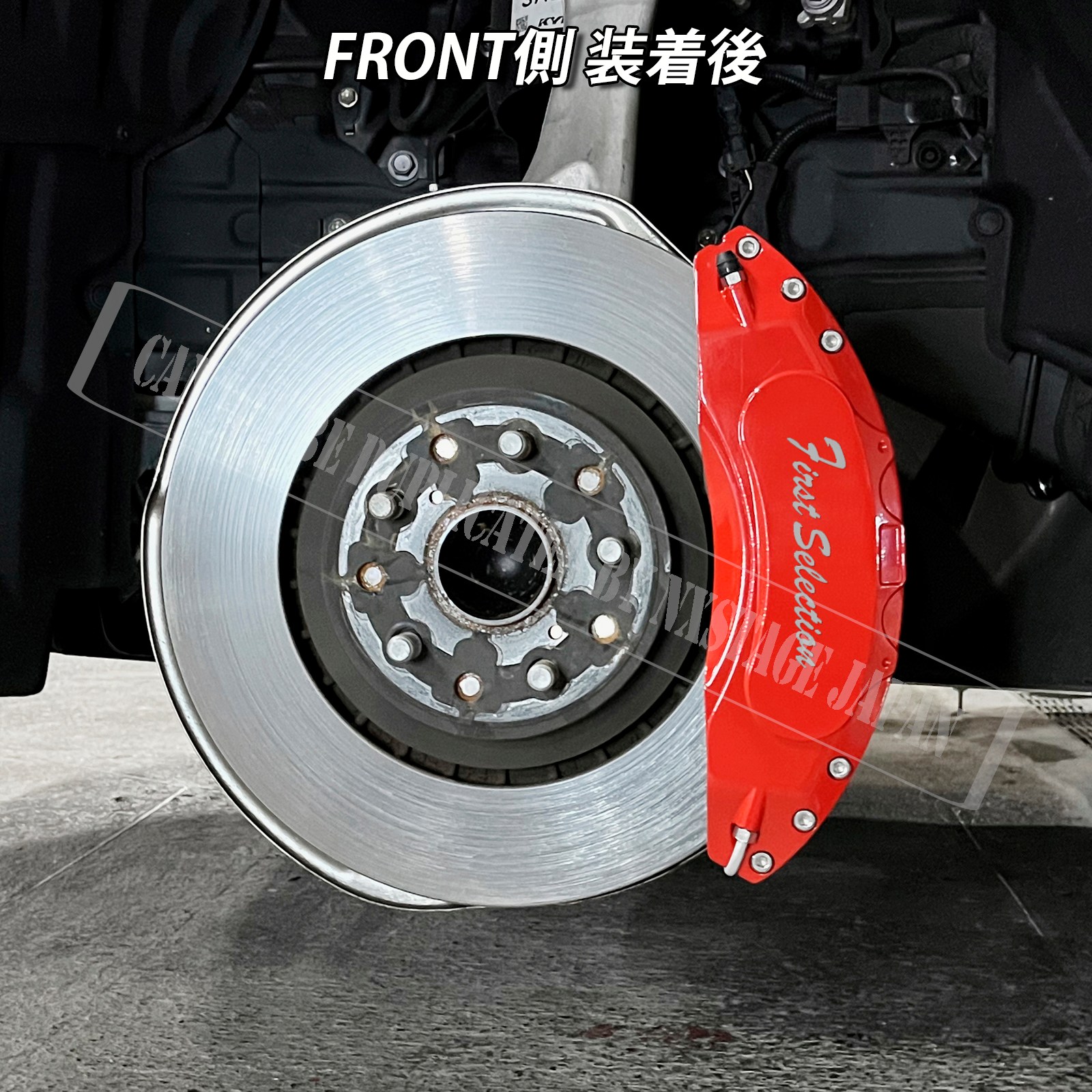 レクサス車 LS50系用 高耐久金属製キャリパーカバーセット LEXUS LS50