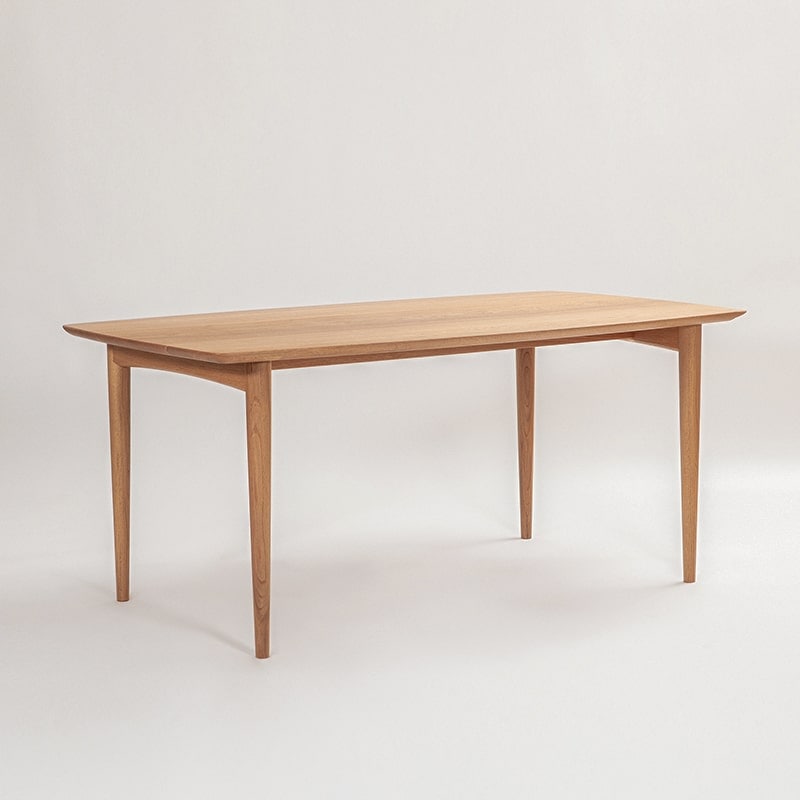 Swallowテーブル 幅160（サイズ変更可）×奥行90×高さ70cm｜オーク