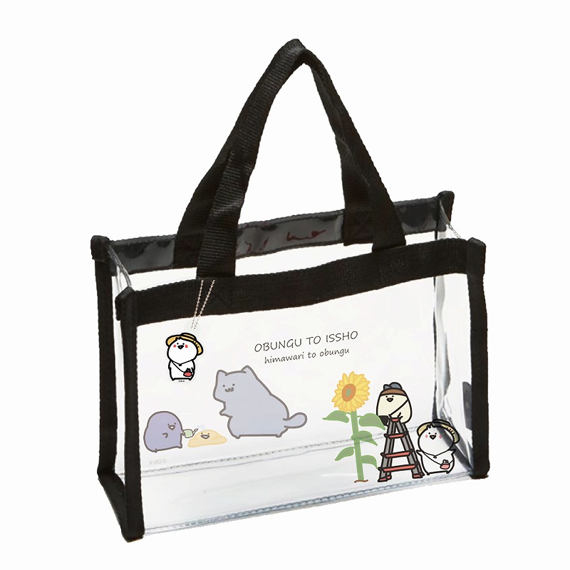 どんどん行き鈍行 クリアトートバッグ | どんどん行き鈍行 | お文具と