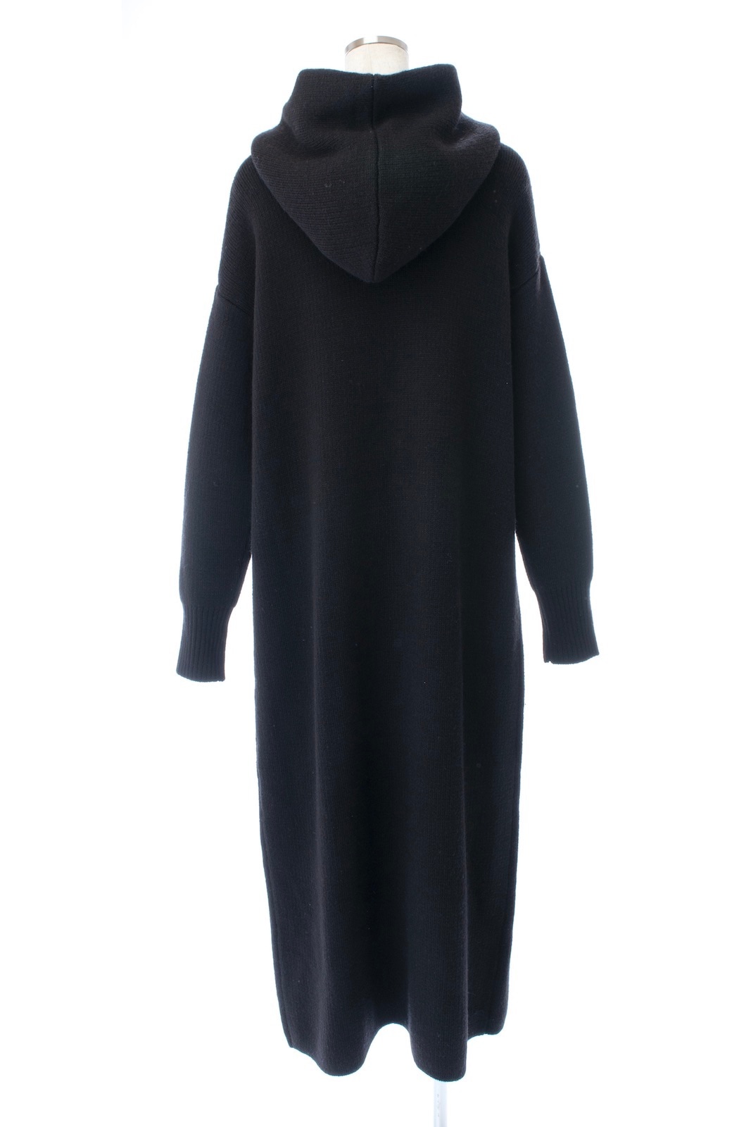 フードニットワンピース/ブラック | DRESS | OBLI
