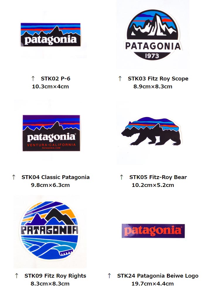 パタゴニア ステッカー PATASTICKER100 ステッカー デザイン シール