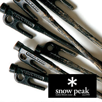 安心のアフターサービス】スノーピーク ソリッドステーク30 R-103 ペグ