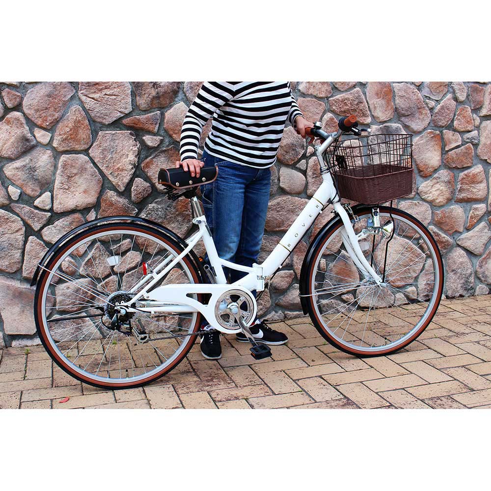 ミムゴ mimugo 折畳み自転車 ROVER（ローバー） シティ FDB266SL MG