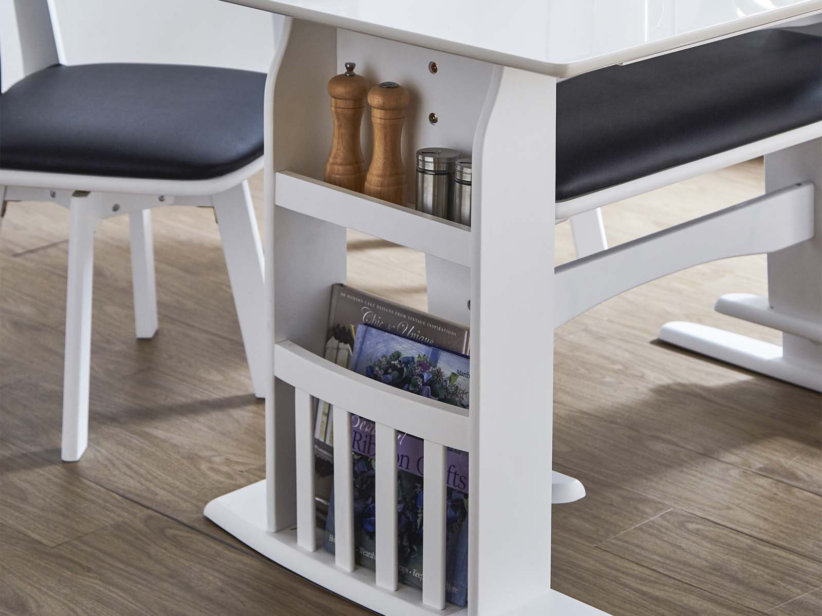 ダイニング 4点セット ポパイ 伸長式テーブル （セット内容：テーブル