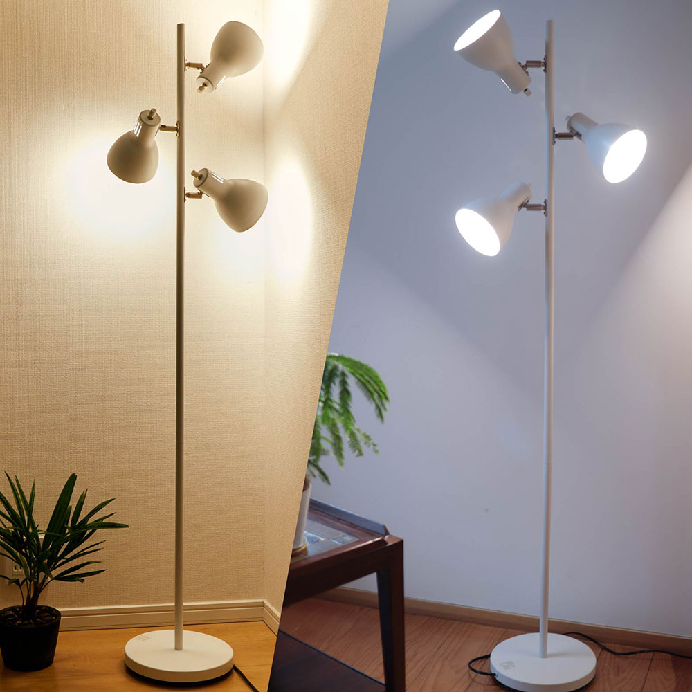 フロアスタンド ホワイト｜TF-YN30BW-W 06-1487｜通販ならオーム電機