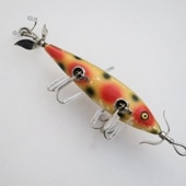 オールド ヘドン ルーニー フロッグ 5/8 レッドヘッド珍品