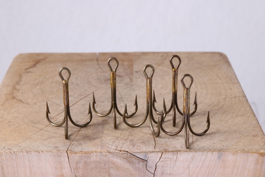 MUSTAD,#3551,サイズ2,マスタッドトレブルフック,ノルウェー