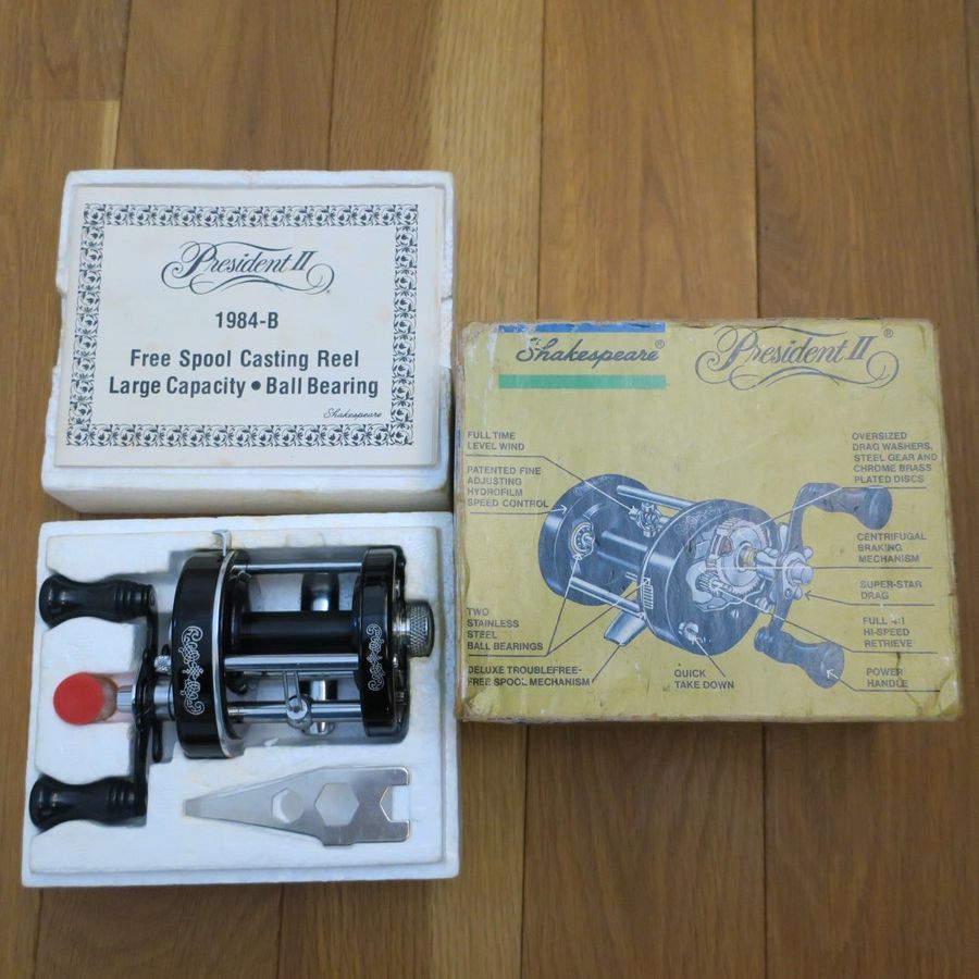 シェイクスピア,プレジデント,SHAKESPEARE,PRESIDENT,2,1984,オールド