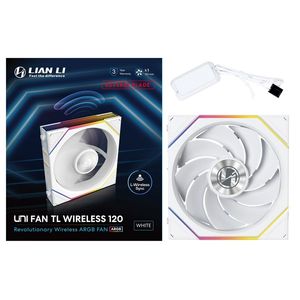 Lian Li UNI FAN TL WIRELESS LCD 140 WT Single Pack | PCパーツ